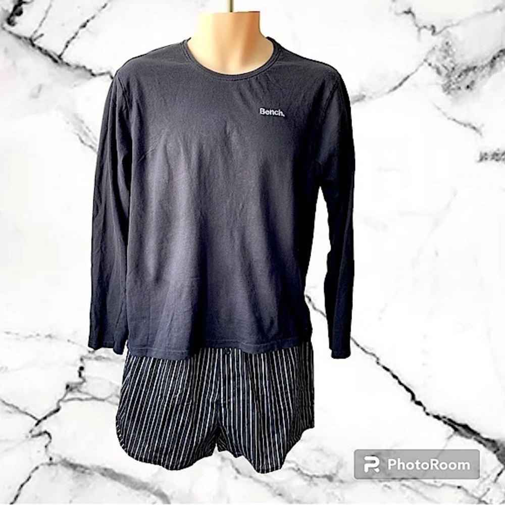 Men’s Crew Nwck Bench Shirt 100% Cotton